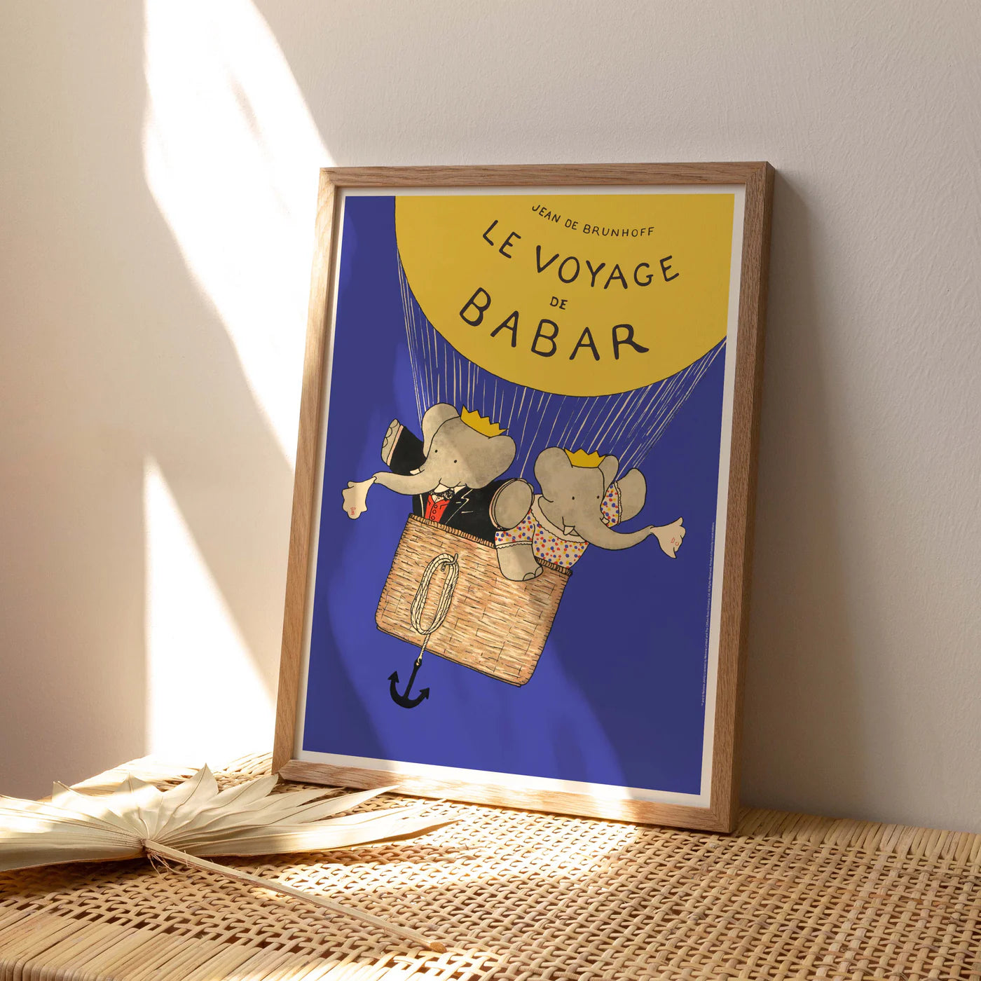 Affiche le Voyage de Babar | 1932