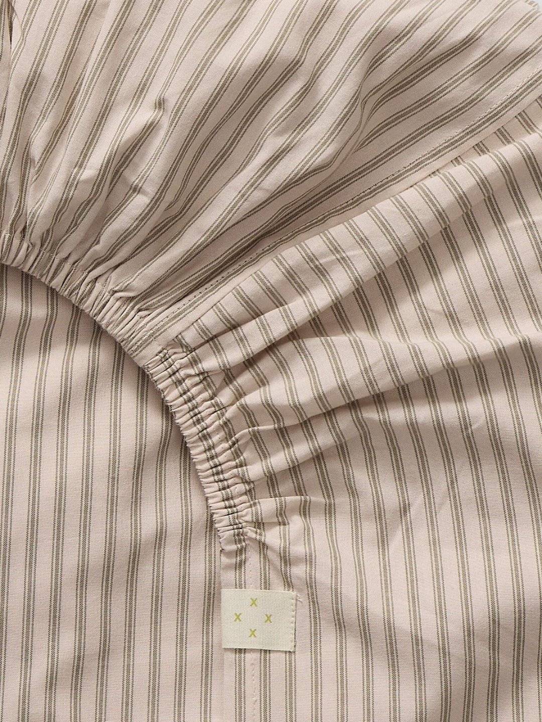 סדין מיטת יחיד | Stripe Pink