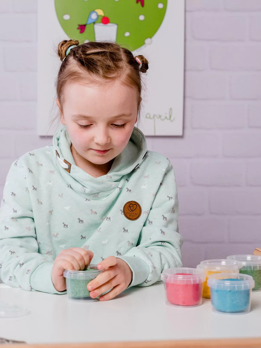 סט בצק טבעי | צבעי יסוד