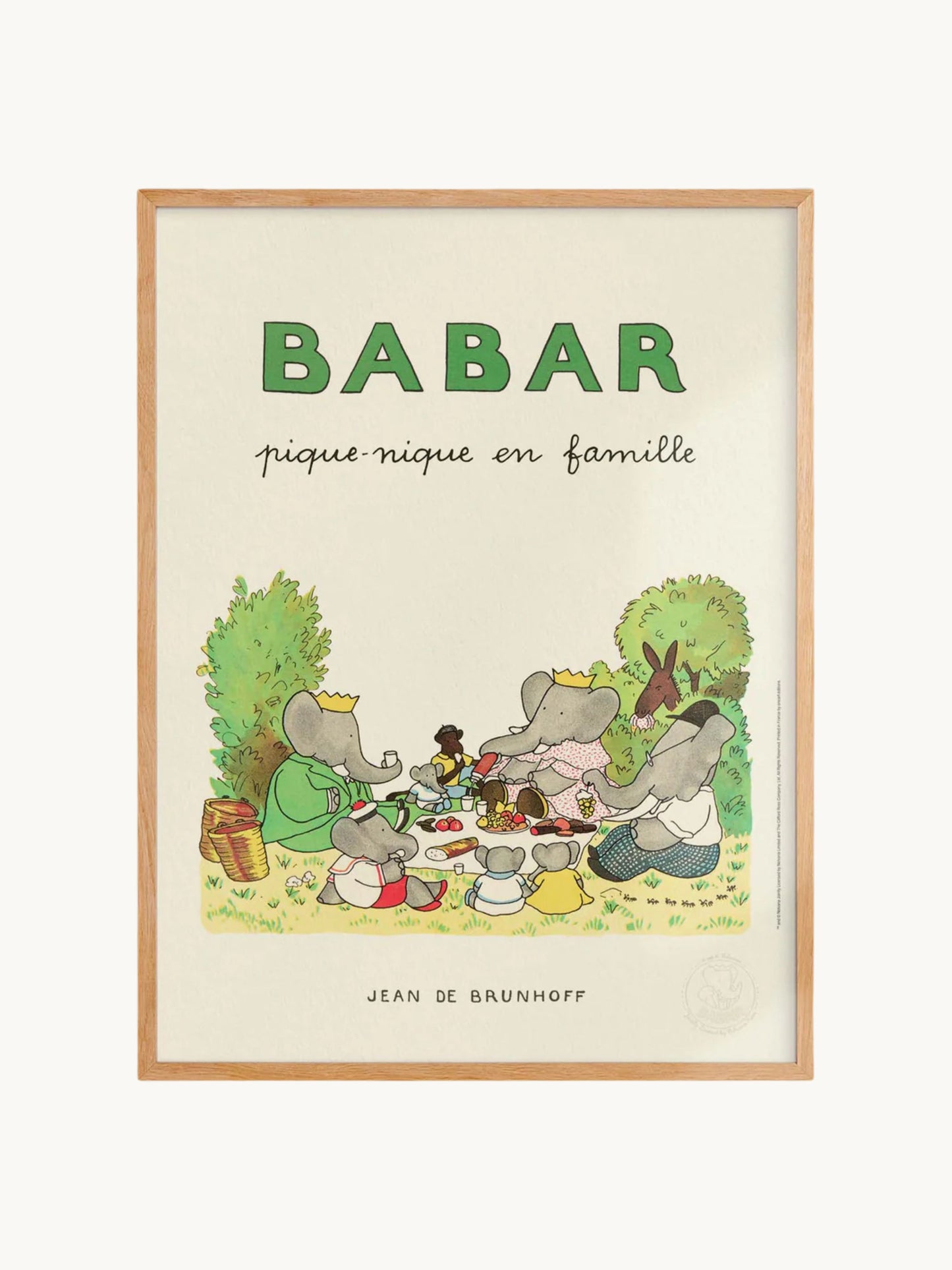 Babar Pique-nique En Famille | 1938
