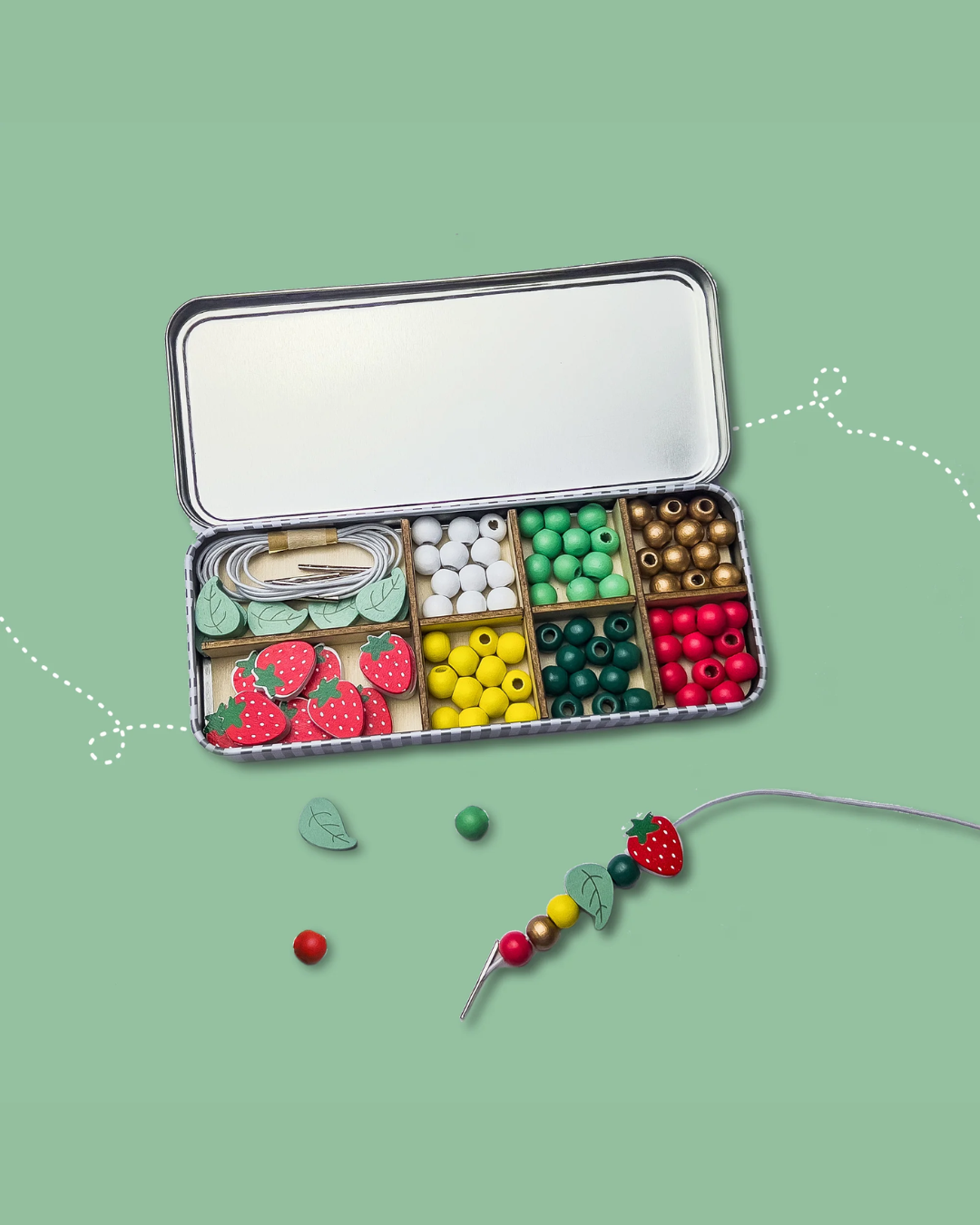ערכה להכנת צמידים | Strawberry