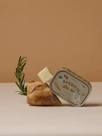 נר שעווה טבעית | French Baguette