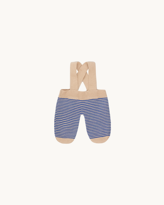 מכנסי פסים סרוגות | Blue