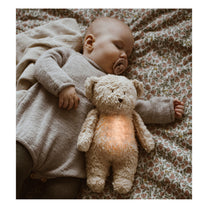Teddy bear מאיר ומנגן | בז'